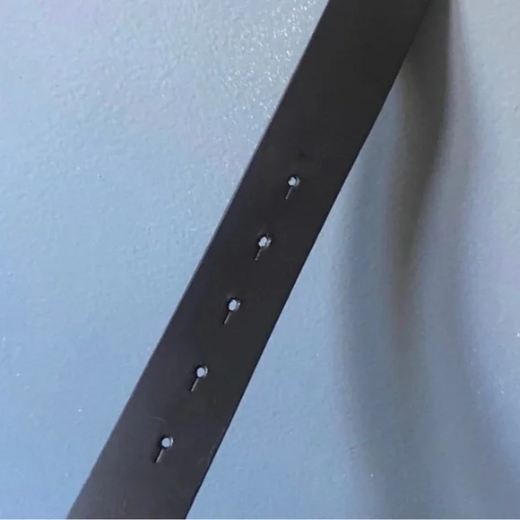 DOLCE&GABBANA Lux leather belt with DG logo sz 85 - Picture 7 of 10